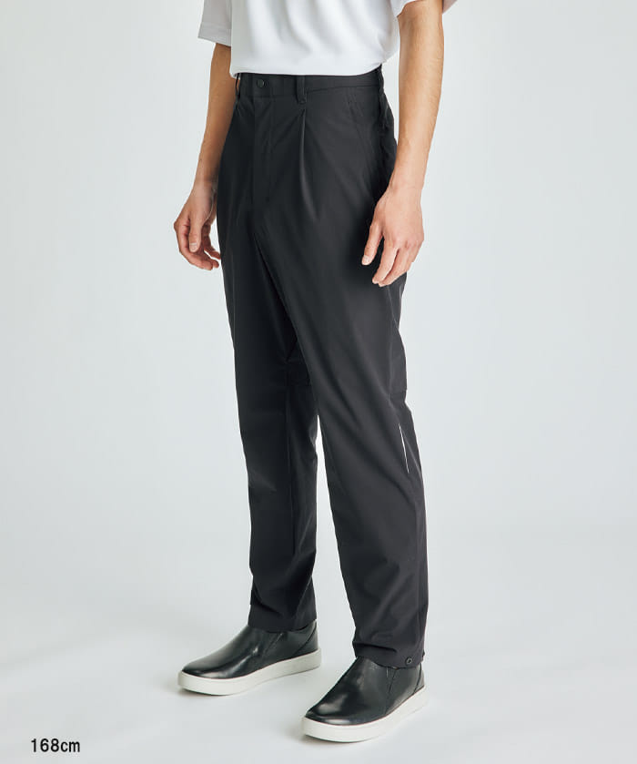 ワークスーツ】ワンタックストレッチパンツ(メンズ／撥水／反射