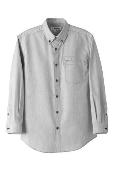 全3色】長袖ボタンダウンシャツ（男性用） WH7605 | 飲食店制服