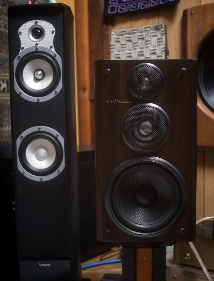 KENWOOD LS-11 Excellent。こぶりの3WAYの名器。音質。レビュー.+