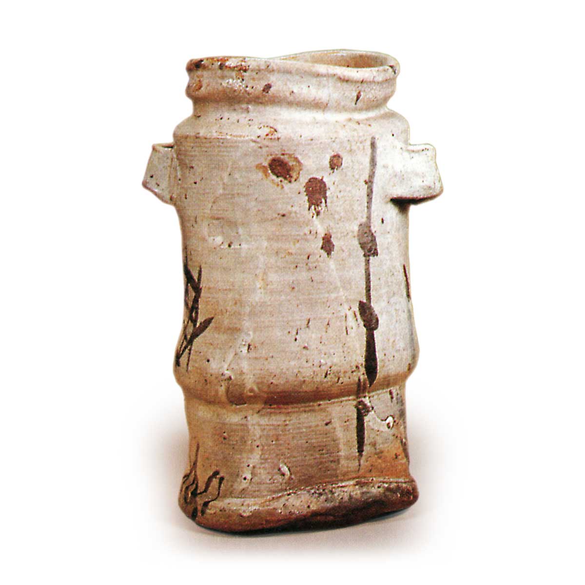 絵唐津 耳付 花入 | 鶴田 純久の章 お話