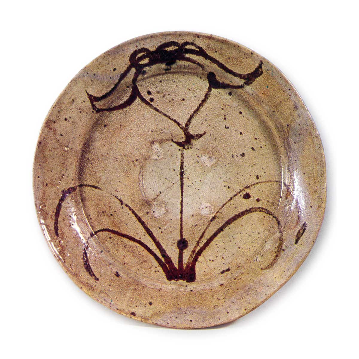 絵唐津 菖蒲文 大皿 | 鶴田 純久の章 お話