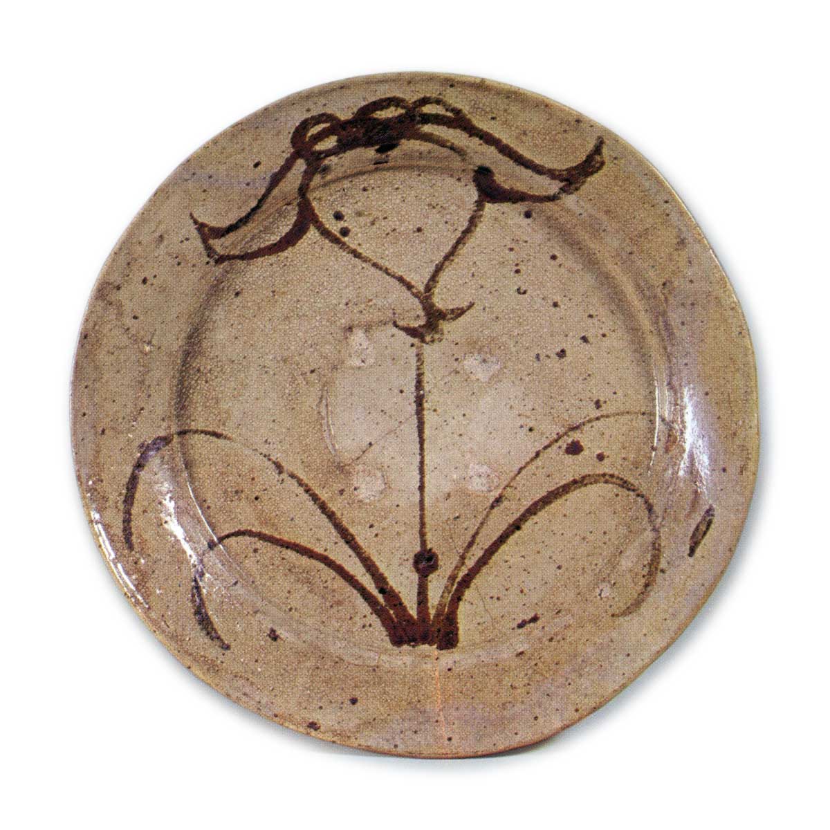 絵唐津 菖蒲文 大皿 | 鶴田 純久の章 お話