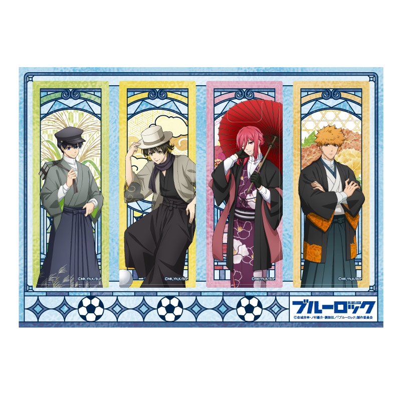 クリアしおりセット 大正浪漫 | GOODS｜TVアニメ『ブルーロック』公式