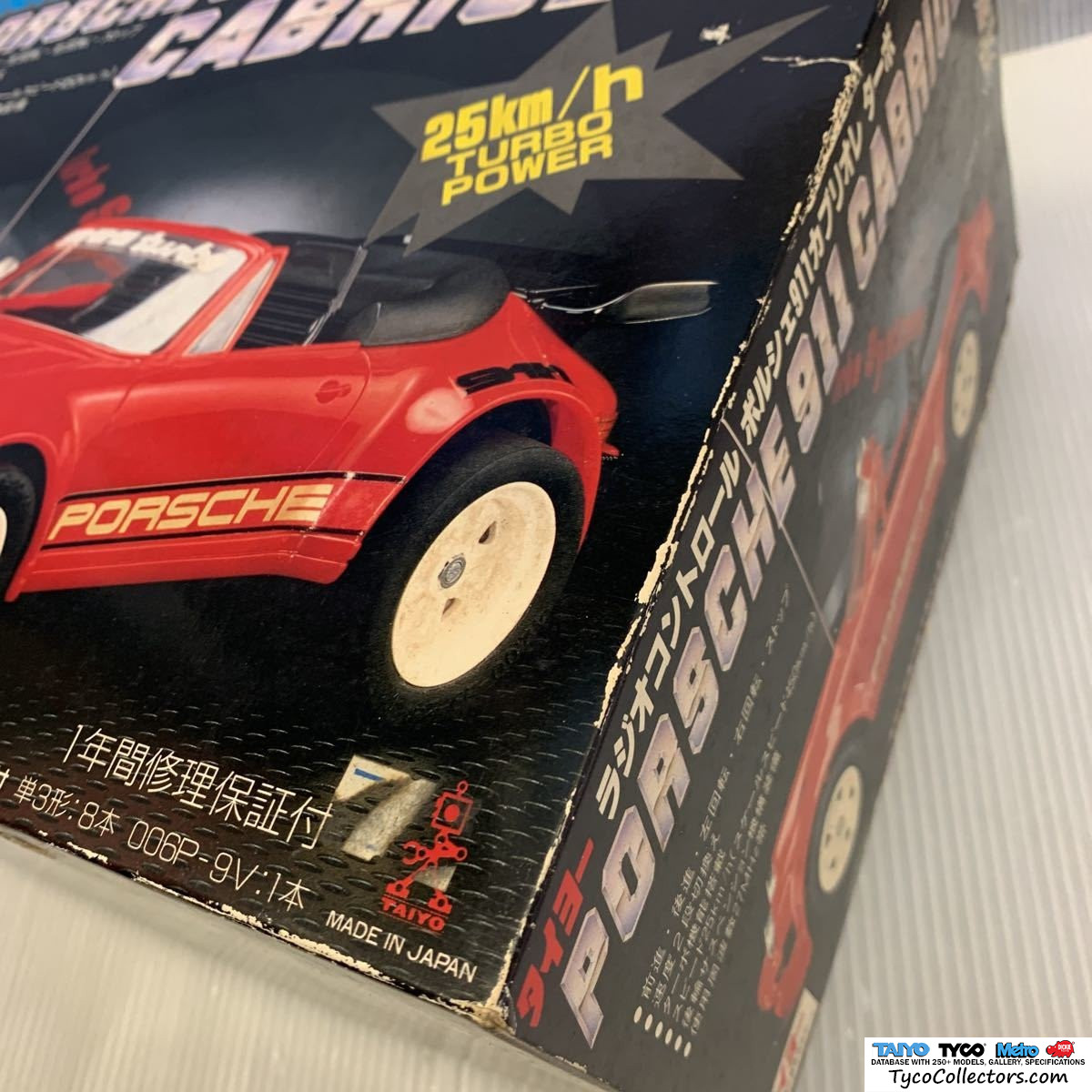 1987 Taiyo Porsche 911 Cabriolet (Japan) - Tyco Collectors