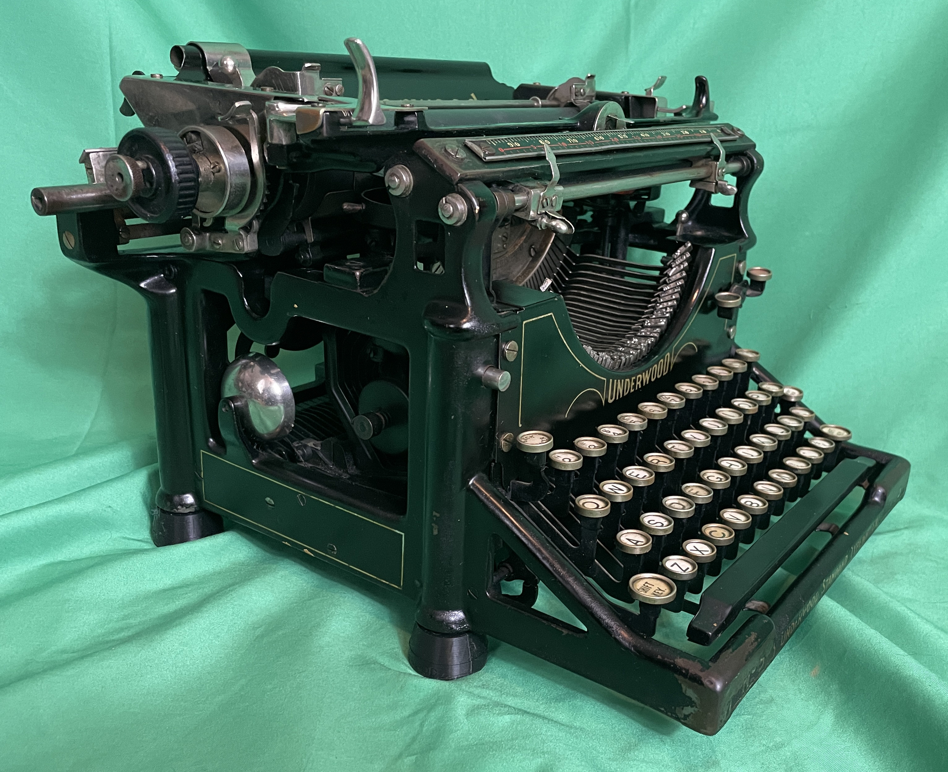 1917 Underwood No 5 Typewriter, Wonderfully Restored