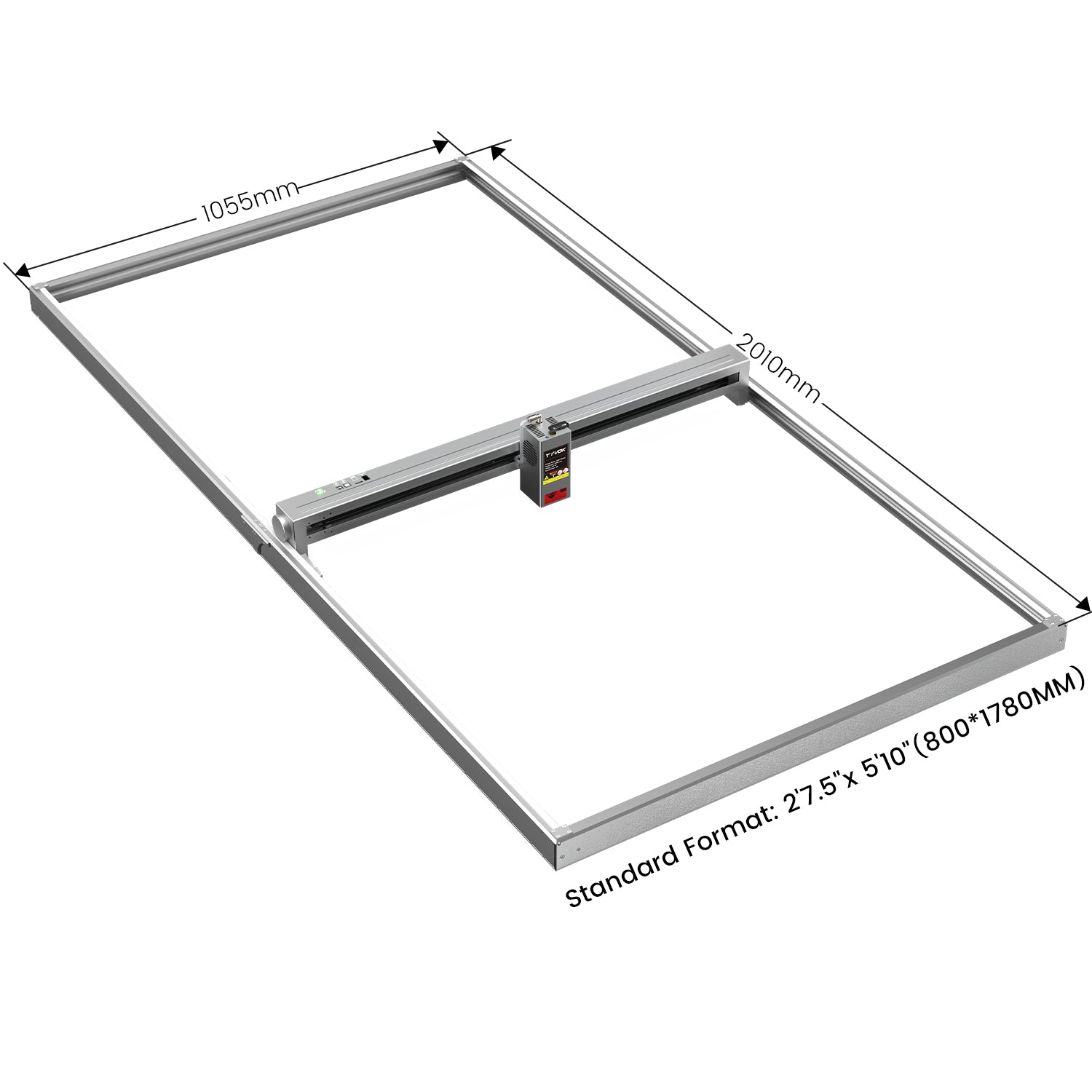 TYVOK X1S Pro – Ultra-Large 800×2000mm Diode Laser Cutting System