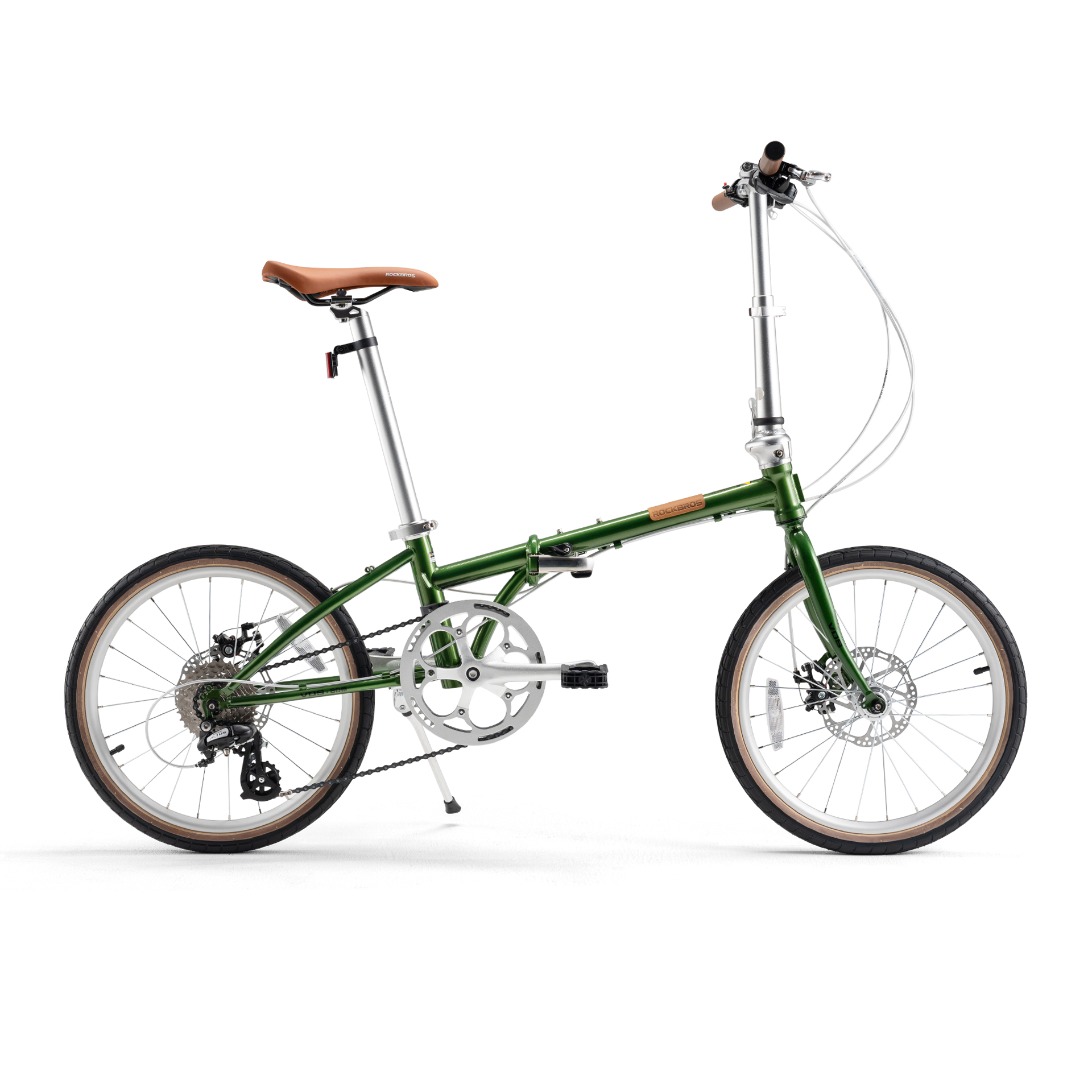 ROCKBROS 20インチ 8speed クロモリフレーム 折りたたみ自転車 VDS-20M