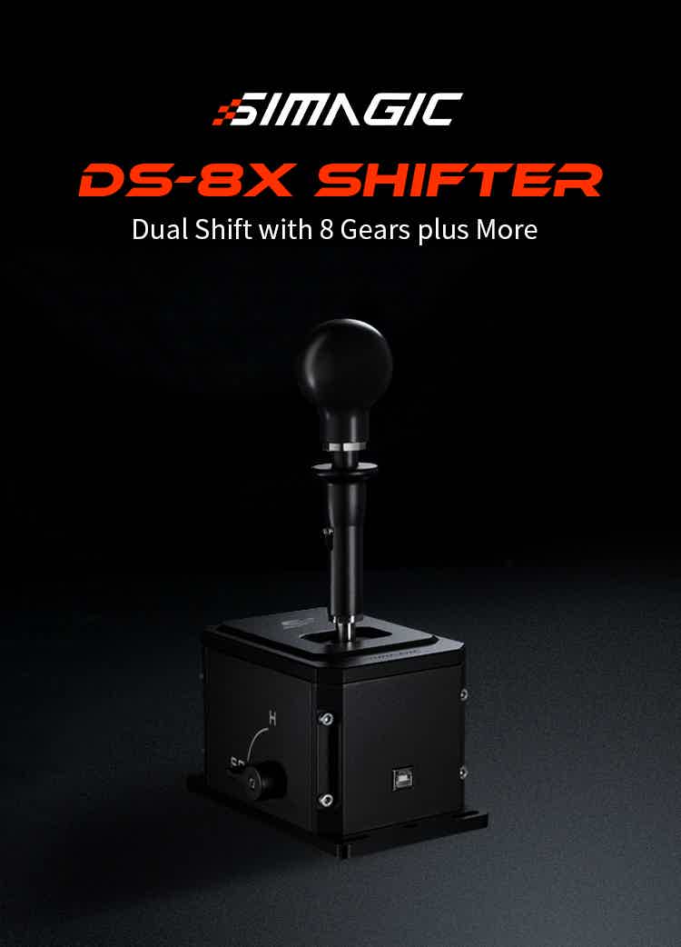 SIMAGIC DS-8X SHIFTER – Extreme Simracing