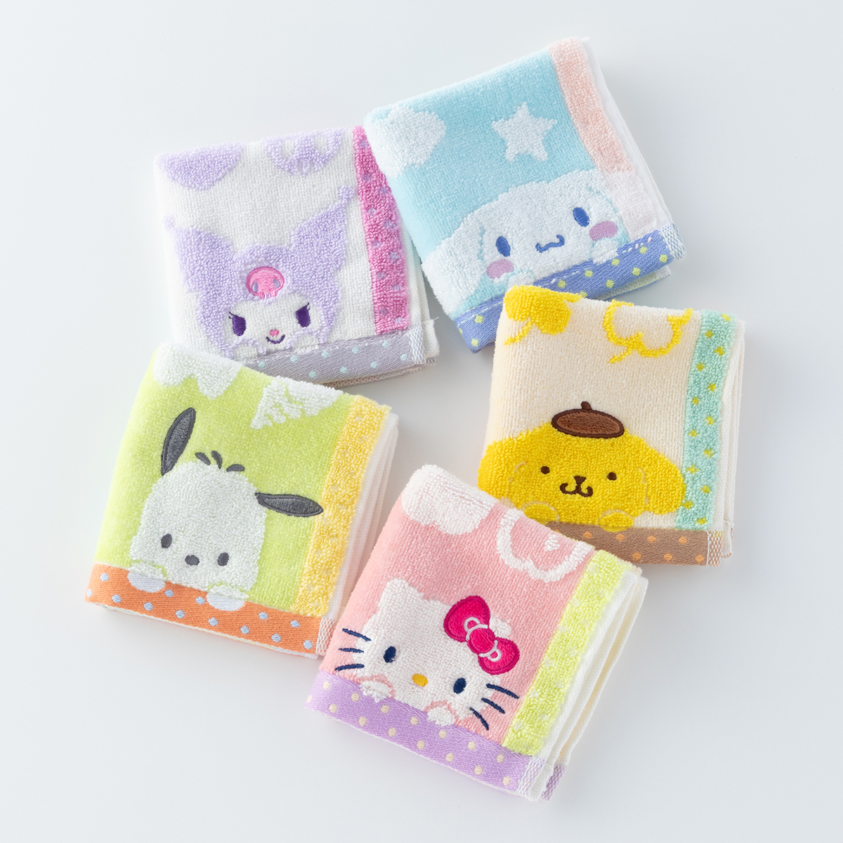 2025年秋冬 新キャラクター登場】ひょっこりフェイス タオルハンカチ