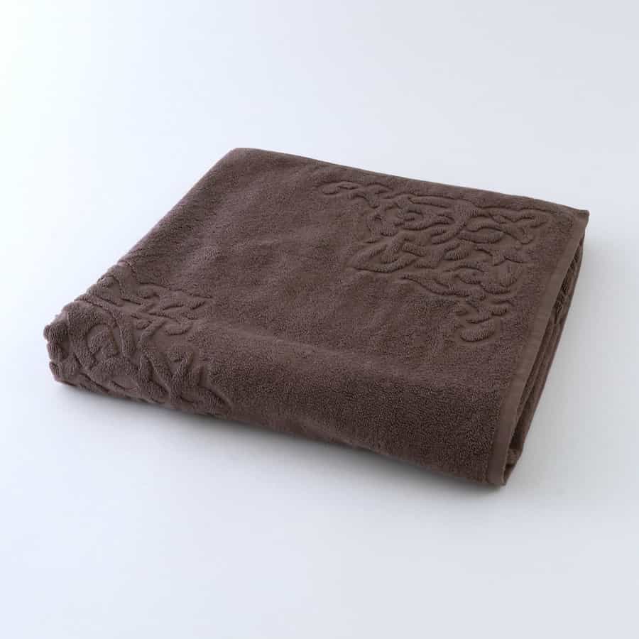 繊維の宝石海島綿「ラグジュリー」バスタオル（9212B021）-海島綿