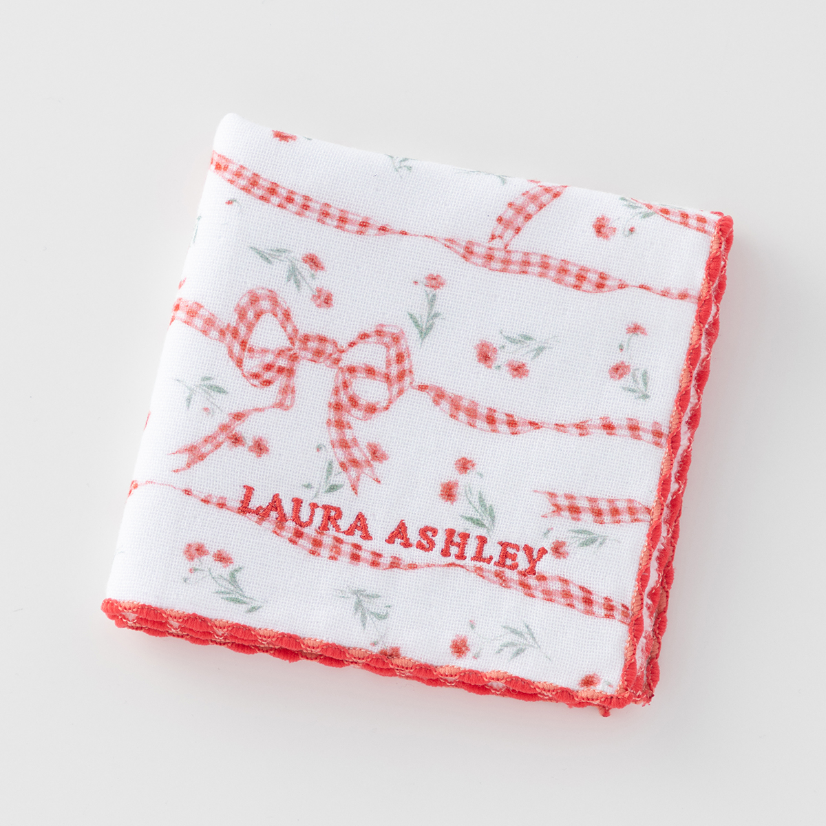 ラークフィールドリボン ミニタオル（1612V465）-ローラ アシュレイ