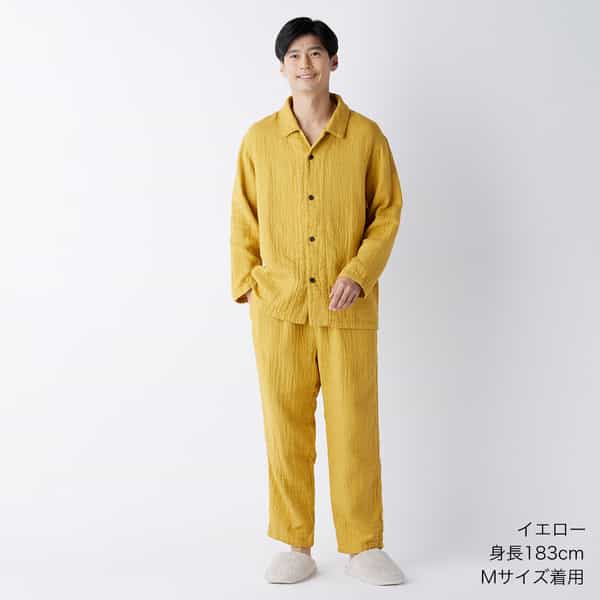 2025年秋冬新色追加】マシュマロワッフルガーゼライトベーシックメンズ