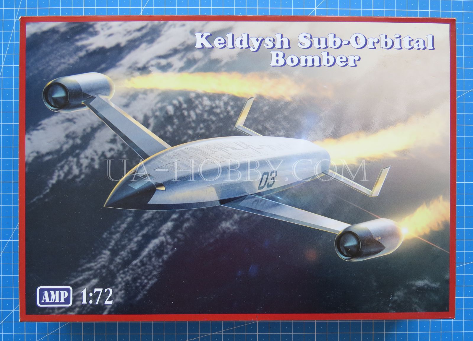 1/72 Keldysh Sub-Orbital Bomber. AMP 72019 – UA-hobby