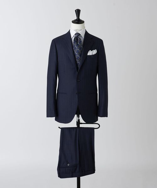 ヘリンボーン 3Bスーツ ―ストレッチ―