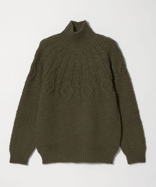 BATONER＞SPREAD ALAN TURTLE NECK/タートルネックニット