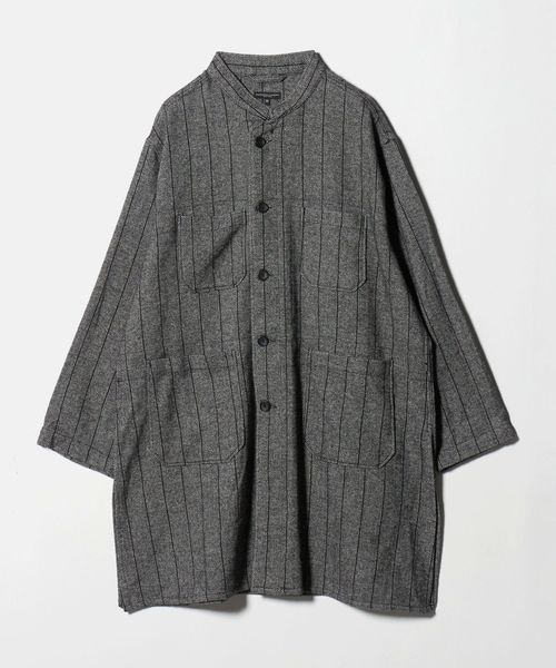 ENGINEERED GARMENTS＞PATCHWORK SMOKING JACKET/パッチワーク