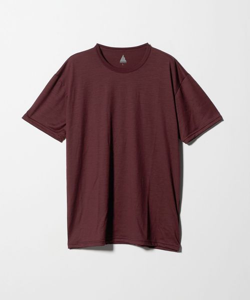 HERENESS＞SMOOTH WOOL T―SHIRT 2/ウール Tシャツ