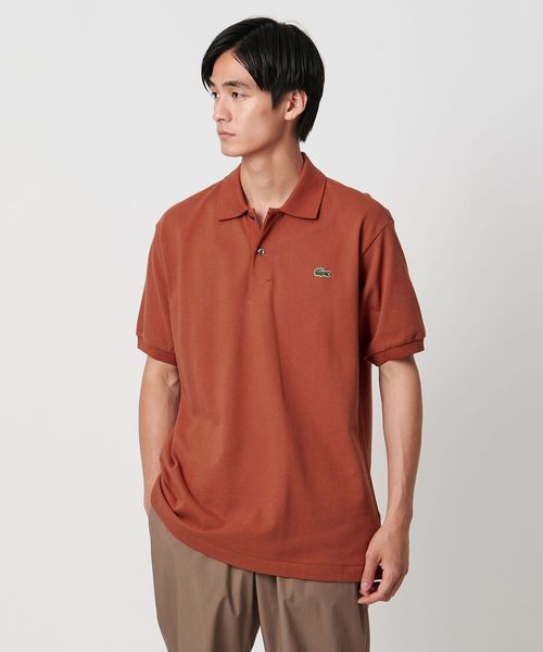 別注】＜LACOSTE＞ ピケ スキッパー ポロシャツ