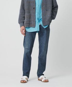 カイハラデニム スリムテーパード 5ポケット