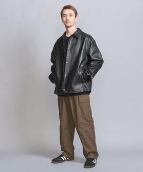 レザー コーチ ジャケット 3