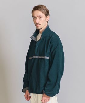 koti BEAUTY&YOUTH＞ マイクロ フリース スナップ プルオーバー