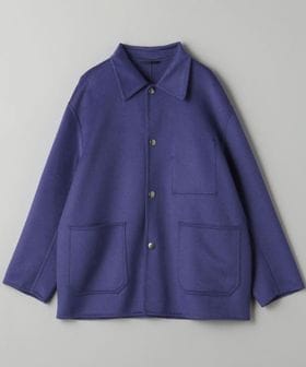 ショートビーバーフィニッシュ リバーメルトン カバーオール