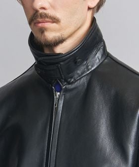 NZ シープ レザー ブルゾン