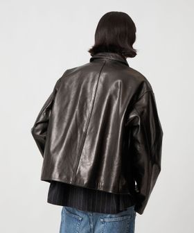 H＞ホースレザー70s スポーツジャケット