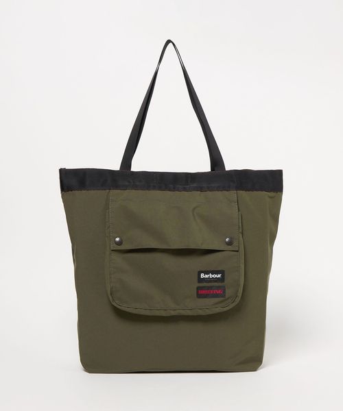 BARBOUR x BRIEFING x UNITED ARROWS＞ポケッタブル トートバッグ