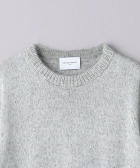 カラースパンコール クルーネック ニット