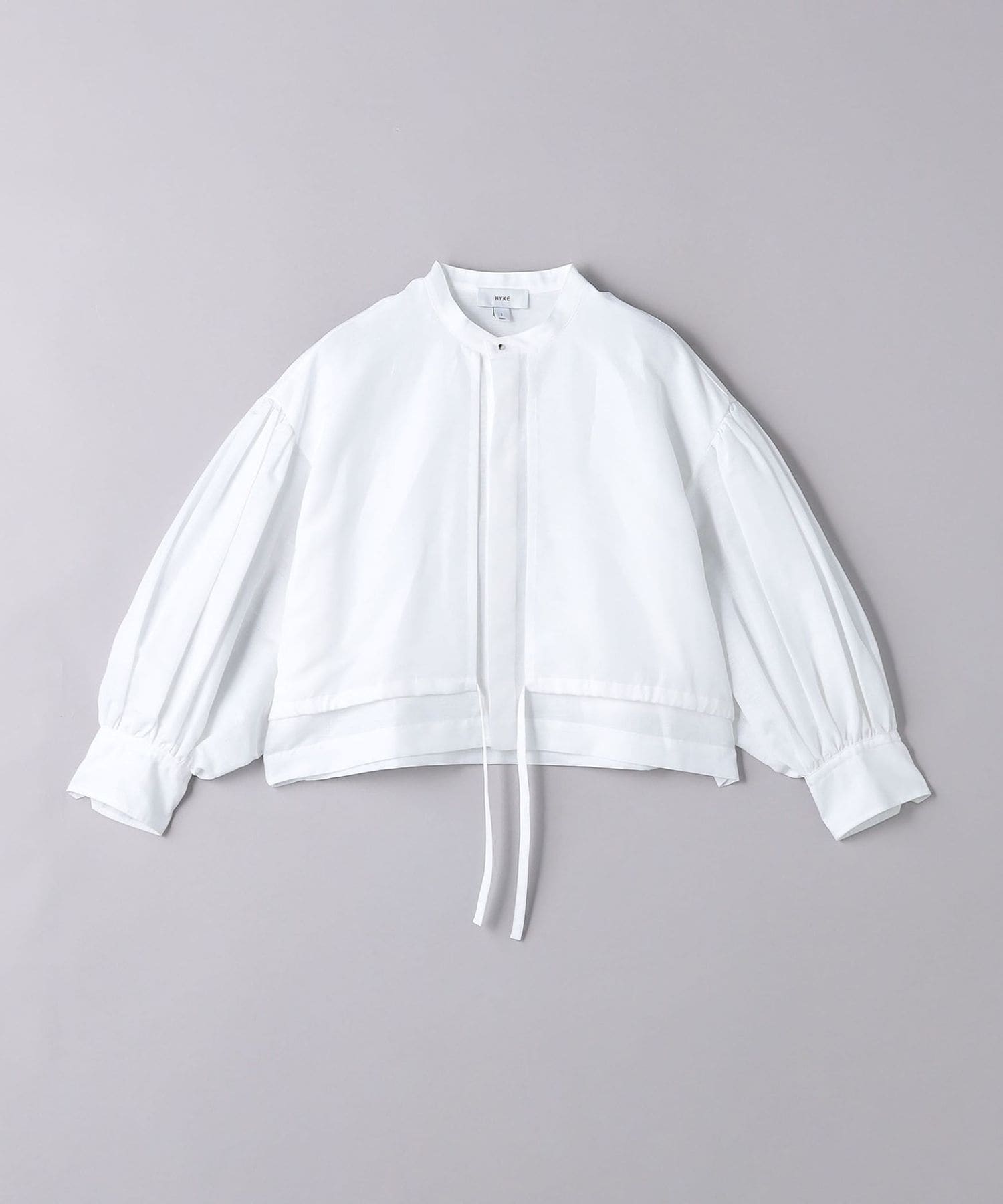 HYKE＞C/L バルーンスリーブ ブラウス