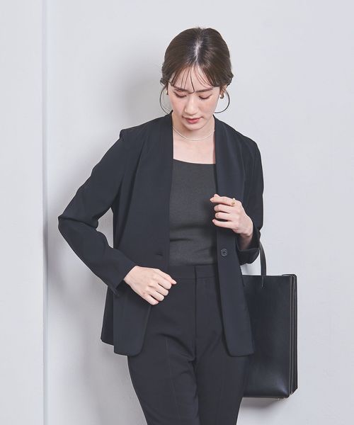 ノーカラージャケット