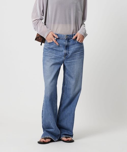 upper hights＞THE NIECE MID RISE デニムパンツ