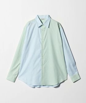 AURALEE＞シャンブレー レギュラーカラーシャツ