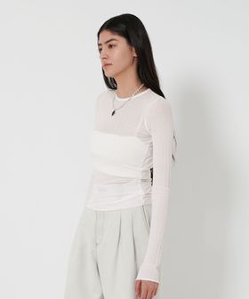 エイチ ビューティー＆ユースのシアー トップスの商品一覧