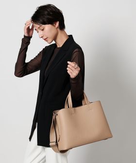 コンパートメント トートバッグ