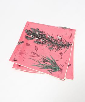 manipuri＞SILK 65×65 スカーフ 25FW