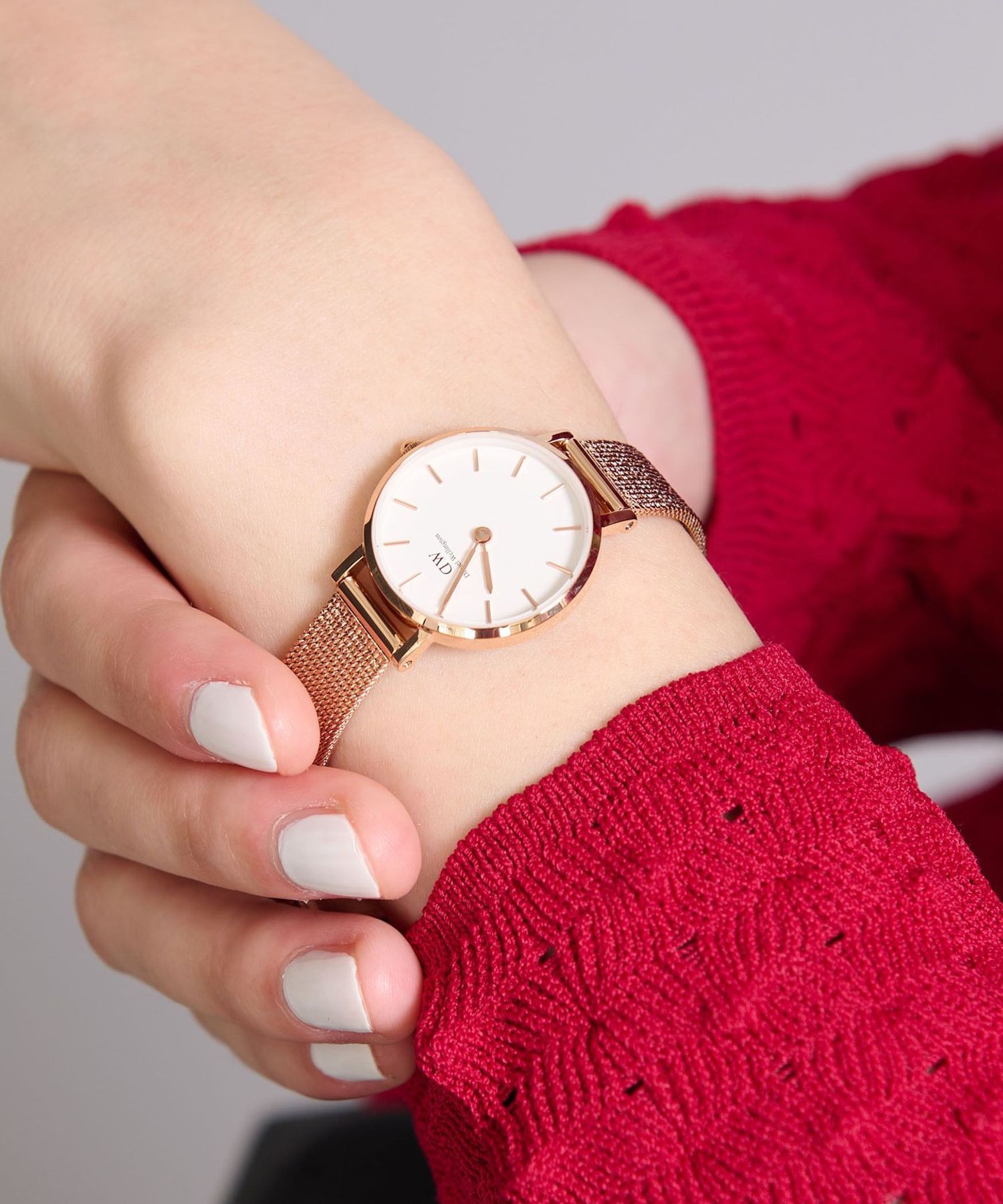 DANIEL WELLINGTON＞Petite/腕時計 ピンクゴールドカラー