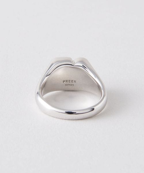 PREEK＞HEART STONE RING SV/リング
