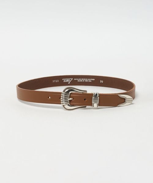 TORY LEATHER＞レザー ウェスタン ベルト