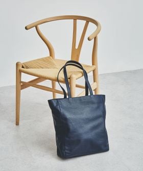 スタンプ レザー デイリー トートバッグ