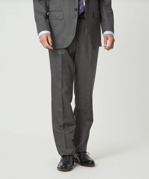 REDA グレンチェック HX 1プリーツ スーツパンツ