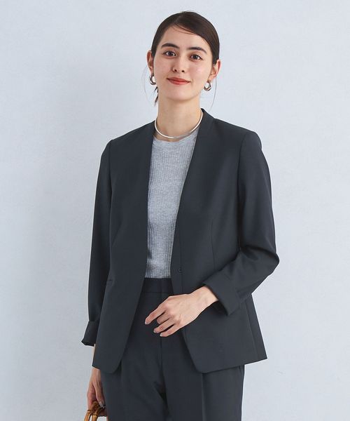 カチリラ ノーラペル ジャケット ◇No01◇ ―ウォッシャブル