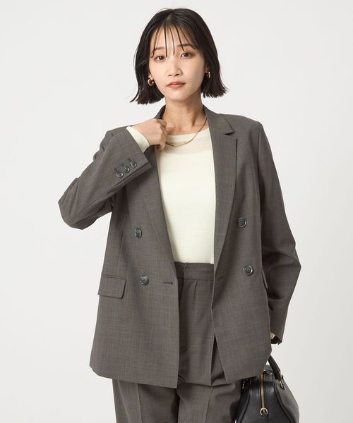 カチリラ ダブル ジャケット ―ウォッシャブル・ストレッチ―