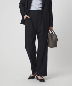 size SHORT/TALLあり］カチリラ ストレート パンツ ウォッシャブル