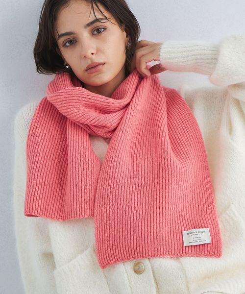 別注】＜Johnstons of Elgin＞ニットマフラー