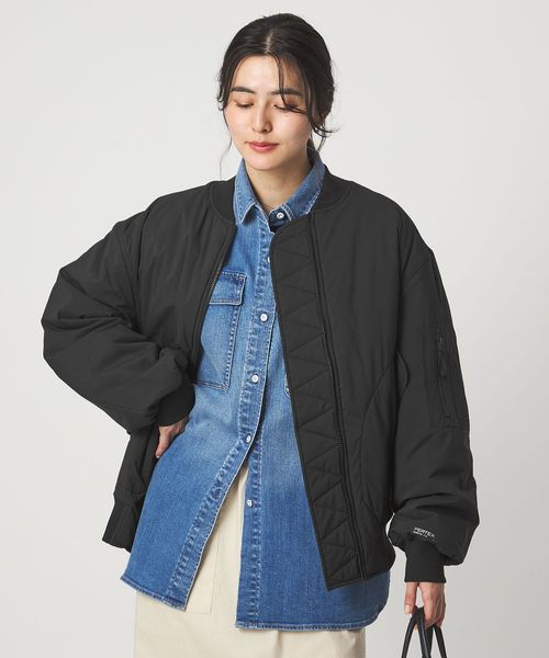 New Balance＞NB GREY ボンバージャケット