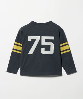 Champion＞ロングスリーブフットボール Tシャツ 110cm―130cm