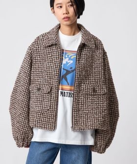 CITEN＞ツイードブルゾン