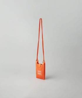 CITEN＞CITENニットクリアロゴミニショルダーバッグ